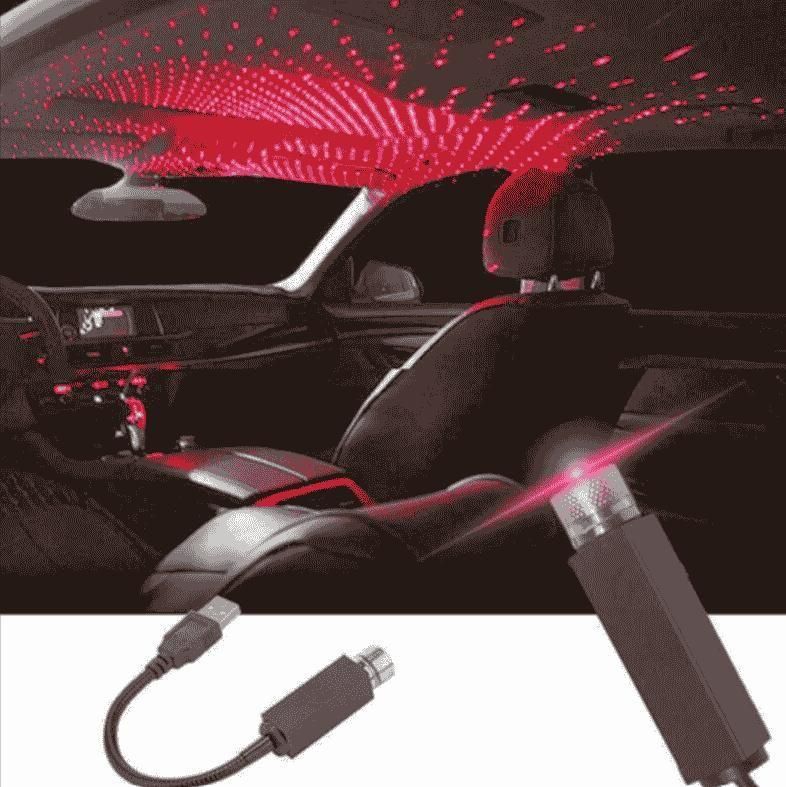 Ambient Star Light, 12V 360 Degree Rotation Use For Decoration Disco Laser Light Car