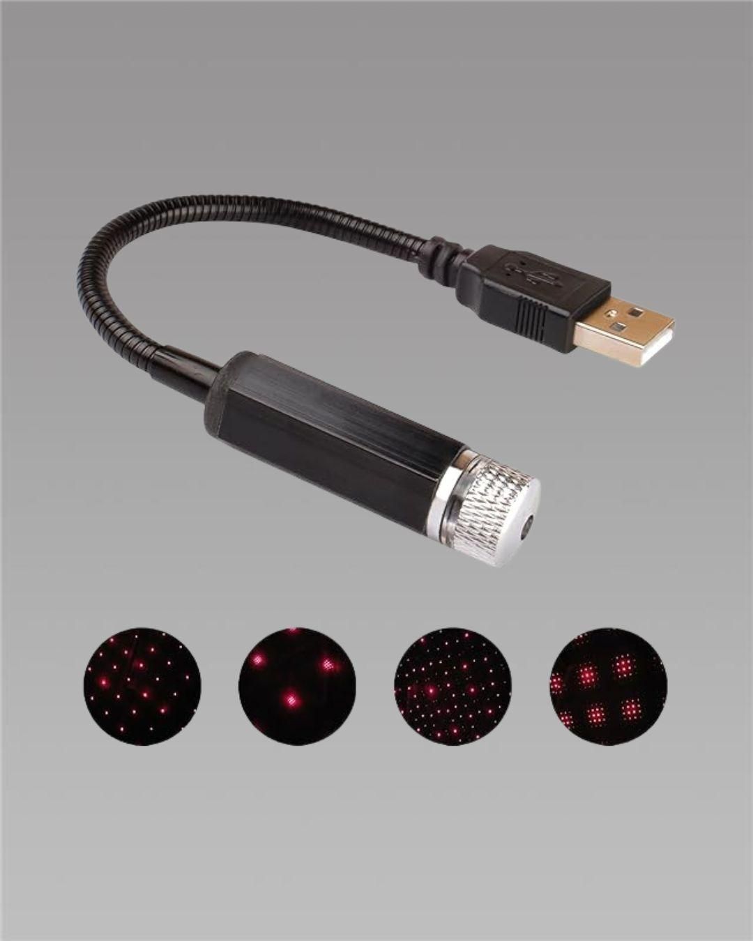 Ambient Star Light, 12V 360 Degree Rotation Use For Decoration Disco Laser Light Car