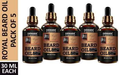 Donnara Organics 100 % Organic Royal Beard Oil (Pack Of 5)