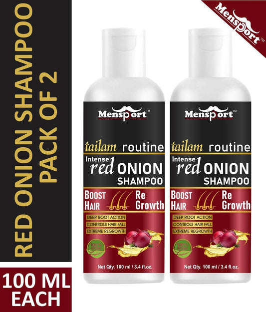 Mensport Red Onion Shampoo (Pack Of 2)